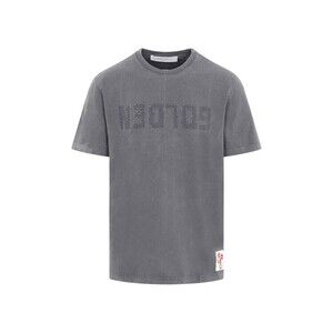 Golden Goose Gray Cotton Golden Regular T-Shirt - NWT